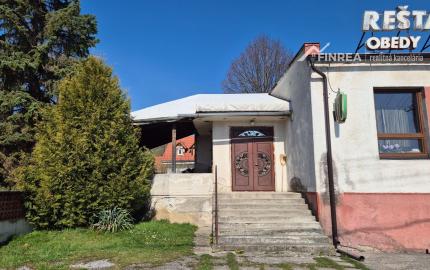FINREA │ Reštaurácia s bytovou jednotkou a záhradou – Slovenské Pravno (blízko Martina a Turčianskych Teplíc)