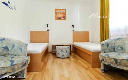 FINREA│ Zabehnutý apartmánový dom v areáli termálnych kúpeľov so stálou klientelou, Patince