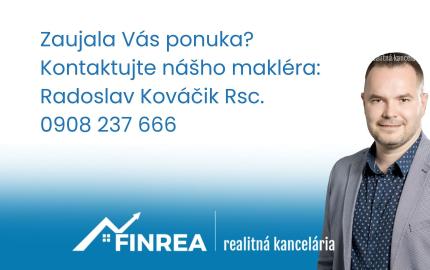 FINREA | Zariadená garsónka s internetom v skvelej lokalite - Bysterec