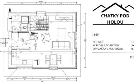Chatky pod Hoľou – moderné bývanie v srdci Oravy