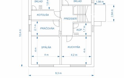 FINREA│Predaj rodinný dom na pozemku 1602 m² - Pov. Bystrica