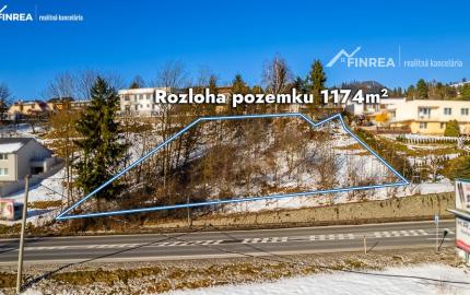 FINREA│EXKLUZÍVNE Jedinečný pozemok na Malom Bysterci