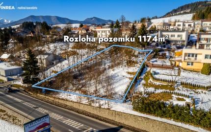 FINREA│EXKLUZÍVNE Jedinečný pozemok na Malom Bysterci