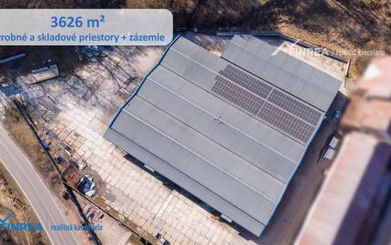 Skladové a výrobné priestory Oravský Podzámok - Široká