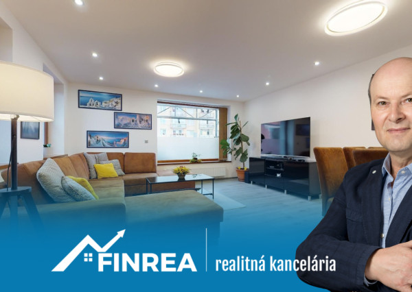 FINREA│3 izbový nadštandardný (105m2) byt Vrútky-Centrum