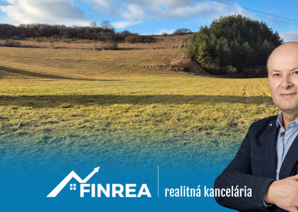 FINREA│ Slnečný pozemok pri obci Sklabiňa, 6769m2