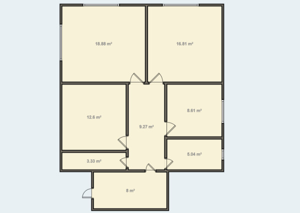 FINREA│Rodinný dom na pozemku 770 m² v obci Žabokreky, okr. Martin