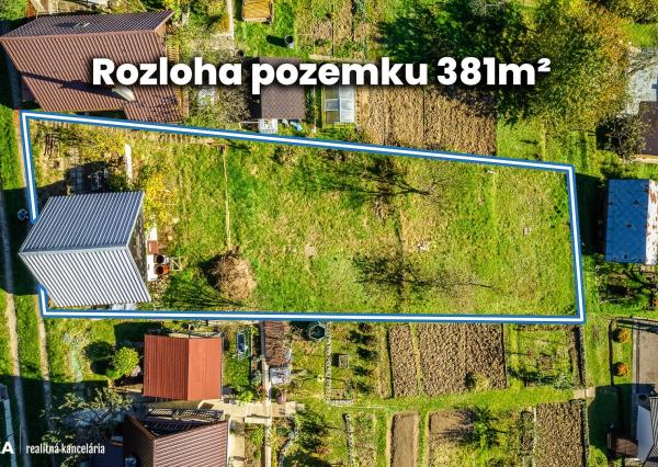 FINREA | Chatka so záhradkou v ZO STUDNIČKY