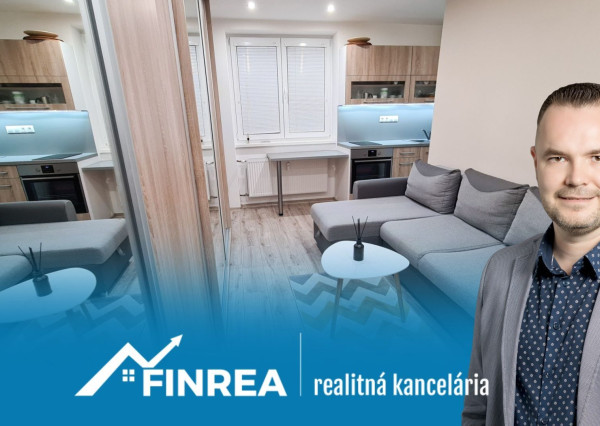 FINREA | Zariadená garsónka s internetom v skvelej lokalite - Bysterec