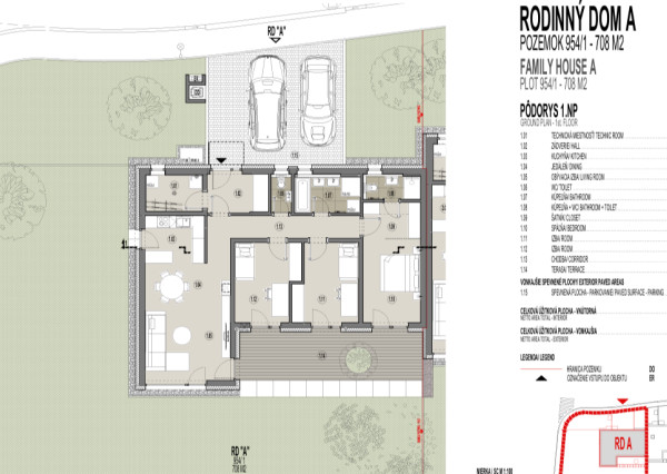 FINREA│ Štýlový 4-izbový dom (101,65 m²) v dvojdome – Martin, Priekopa
