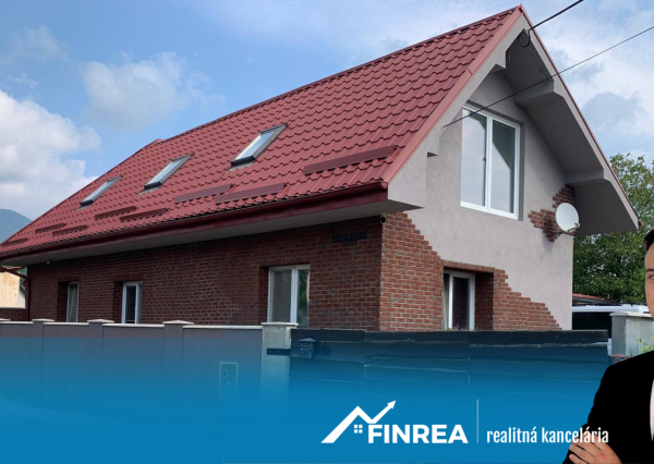 FINREA│LEN U NÁS – Rodinný dom v meste Turany