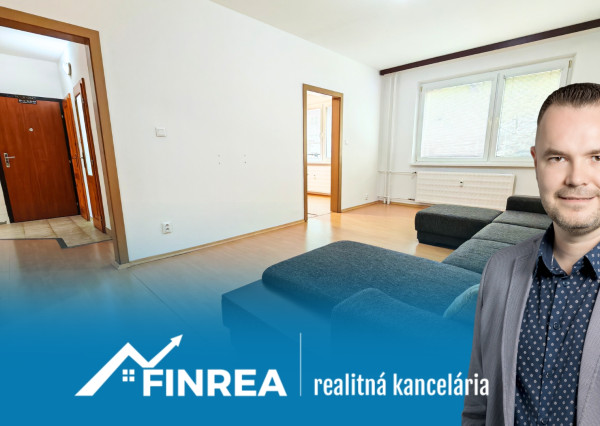 FINREA│Priestranný 4-izbový byt (88m2) s lódžiou – Nemocničná