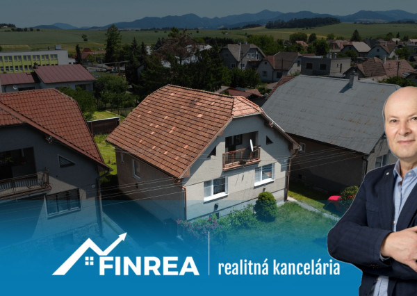 FINREA│Rodinný dom na pozemku 770 m² v obci Žabokreky, okr. Martin