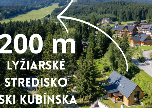 FINREA│PREDAJ Luxusná chata na Kubínskej Holi len 250m od lyžiarskeho strediska