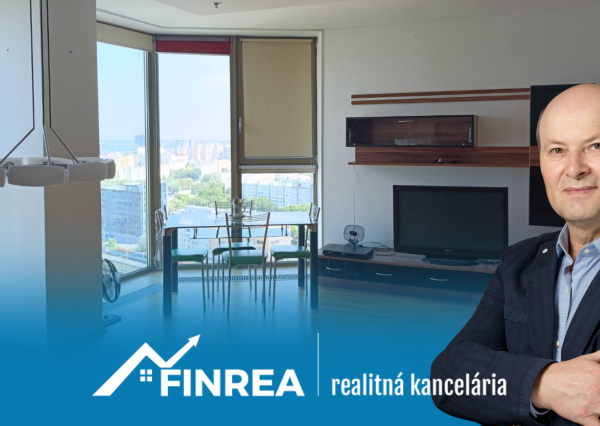 FINREA│Priestranný a slnečný 2-izbový apartmánový byt, 90 m², Bratislava - Petržalka