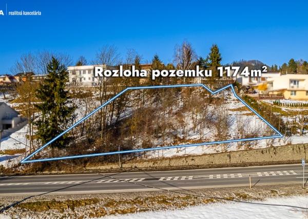 FINREA│EXKLUZÍVNE Jedinečný pozemok na Malom Bysterci