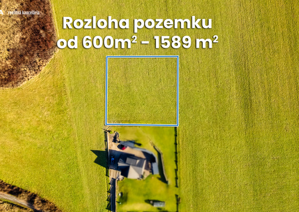 Slnečný pozemok  Dolný Kubín - Kňažia