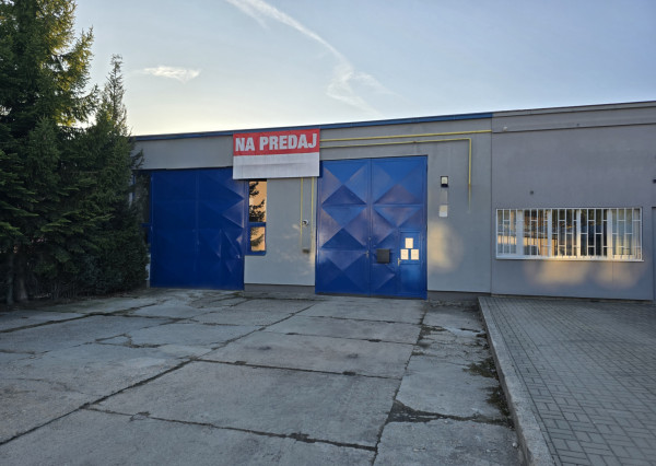 FINREA│ Prevádzkovo-skladový areál s administratívnym zázemím, Martin - centrum