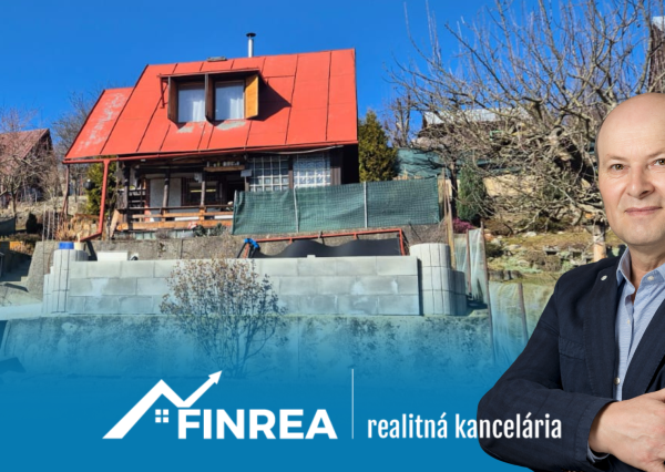 FINREA│Záhradná chatka Bystrička - Hrby, okr. Martin
