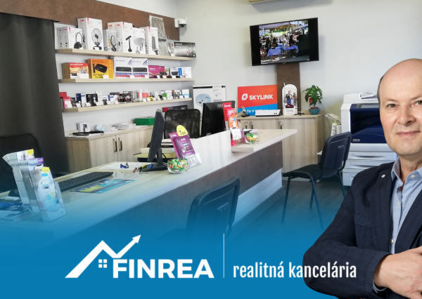 FINREA│ODSTÚPENIE PREVÁDZKY – 36 m², Vrútky – kompletne zariadená a po rekonštrukcii