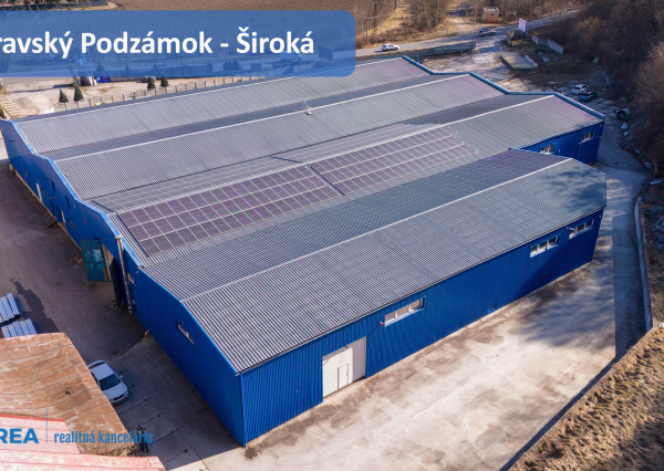 Skladové a výrobné priestory Oravský Podzámok - Široká