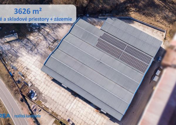 Skladové a výrobné priestory Oravský Podzámok - Široká