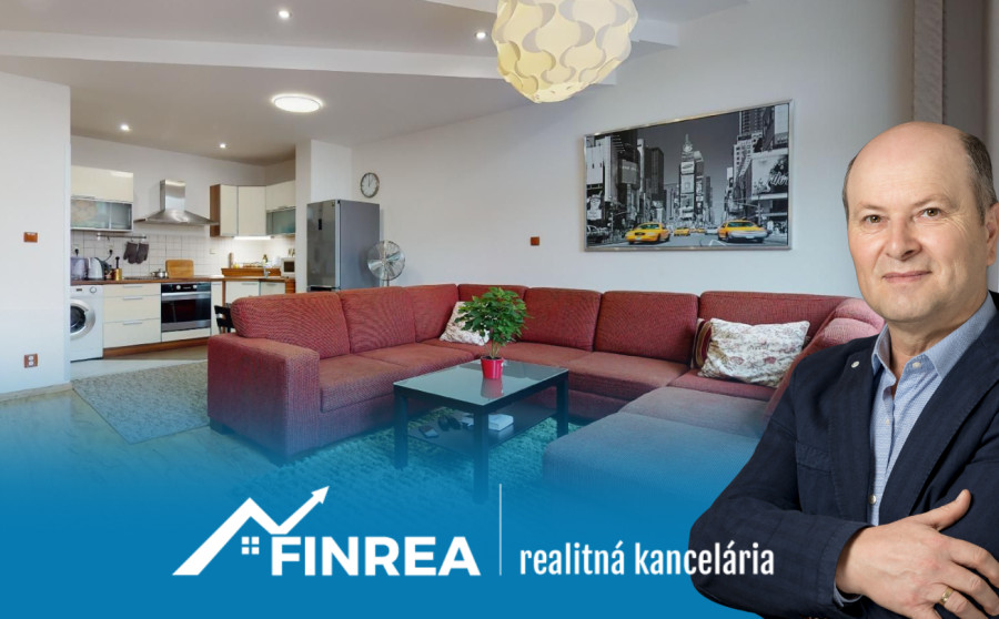 FINREA│3 izbový zariadený byt (79,5m2) Vrútky-Centrum