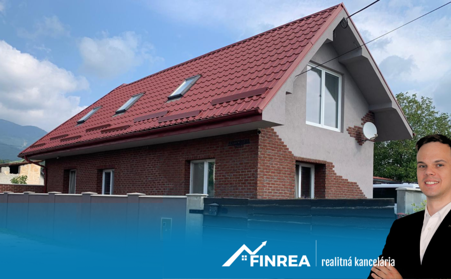 FINREA│LEN U NÁS – Rodinný dom v meste Turany