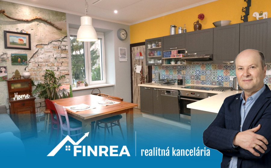 FINREA│Na predaj priestranný 3-izbový byt (85m²)  vo Vrútkach