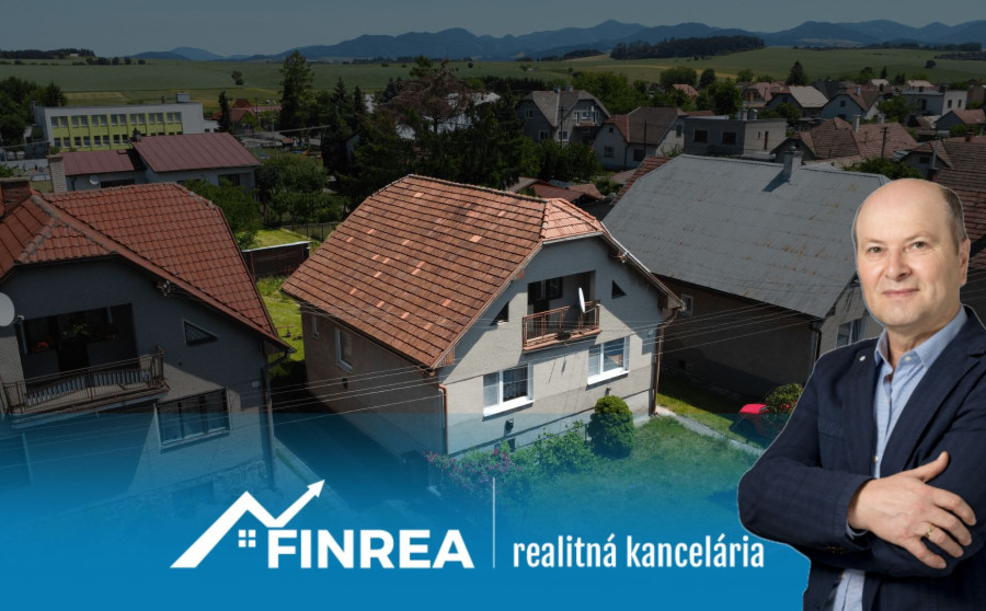 FINREA│Rodinný dom na pozemku 770 m² v obci Žabokreky, okr. Martin