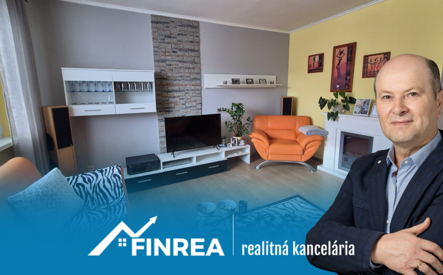 FINREA│ Útulný 3-izbový byt s loggiou v obľúbenej časti Záturčie – Martin, 60m2