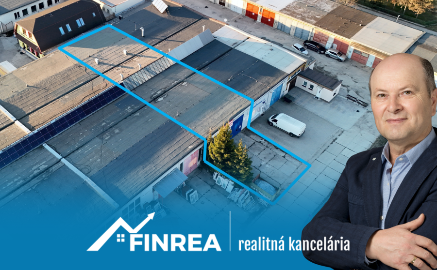 FINREA│ Prevádzkovo-skladový areál s administratívnym zázemím, Martin - centrum