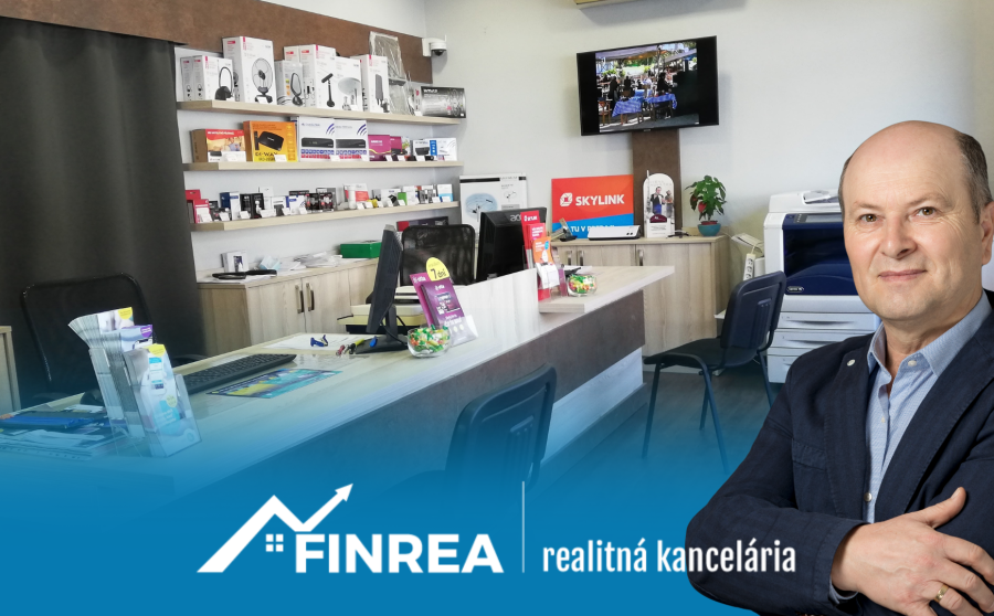 FINREA│ODSTÚPENIE PREVÁDZKY – 36 m², Vrútky – kompletne zariadená a po rekonštrukcii