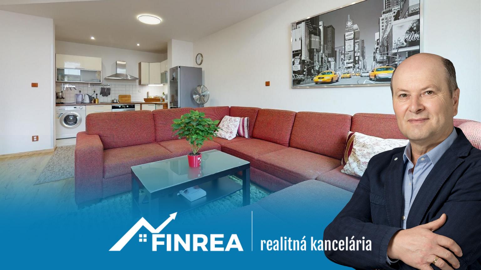 FINREA│3 izbový zariadený byt( 80m2 ) Vrútky-Centrum