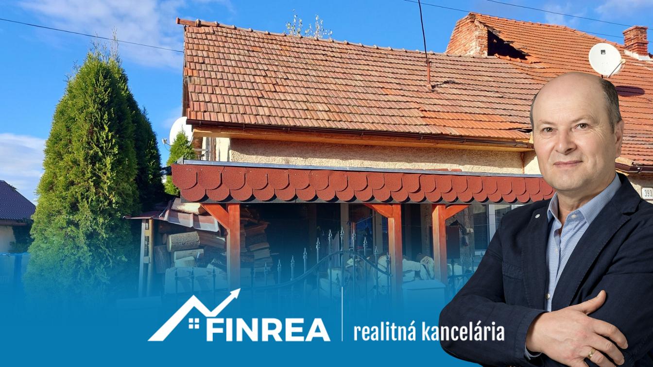 FINREA │Rodinný dom v tichej obci Horná Štubňa,okr Turčianske Teplice