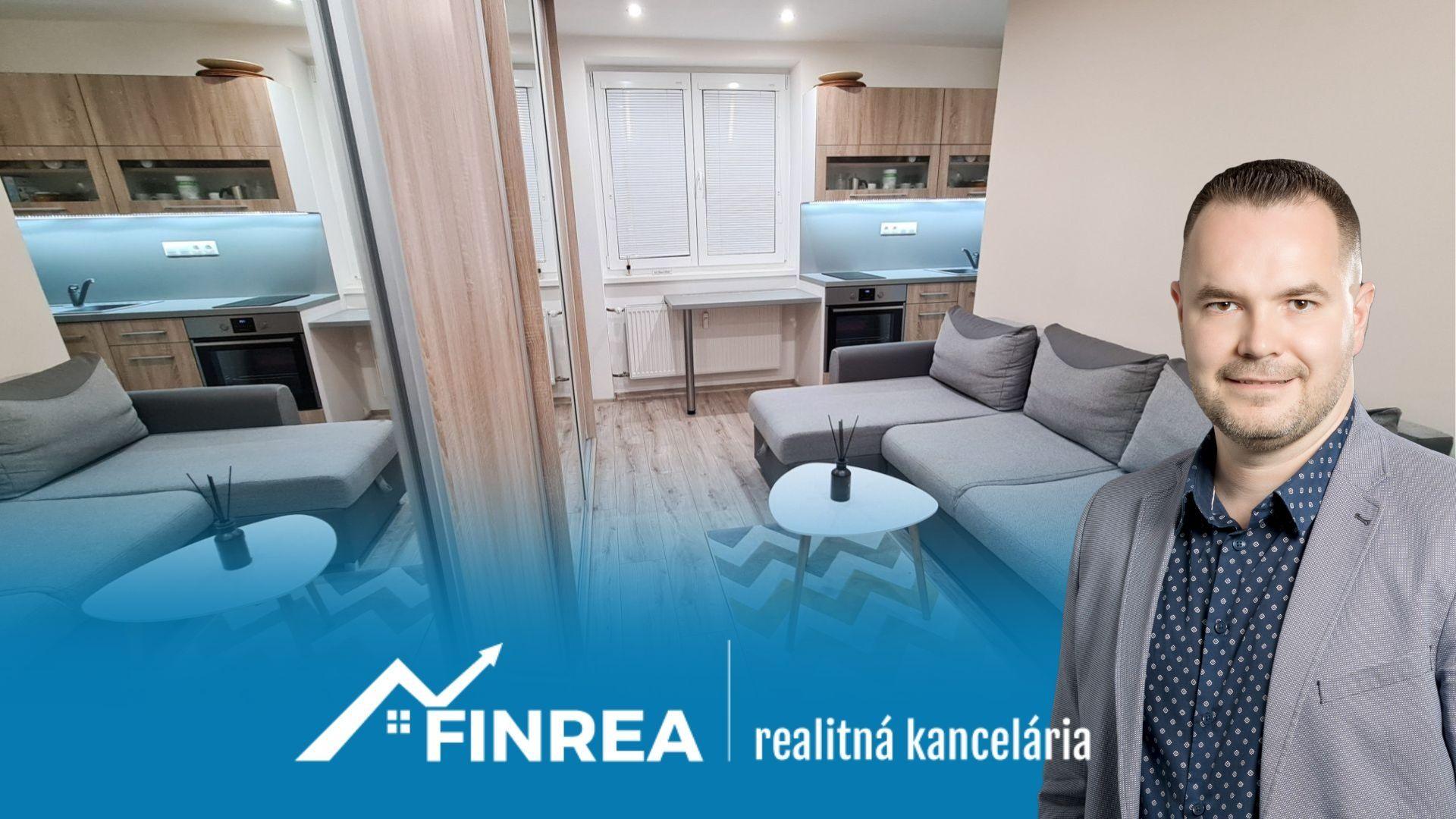 FINREA | Zariadená garsónka s internetom v skvelej lokalite - Bysterec