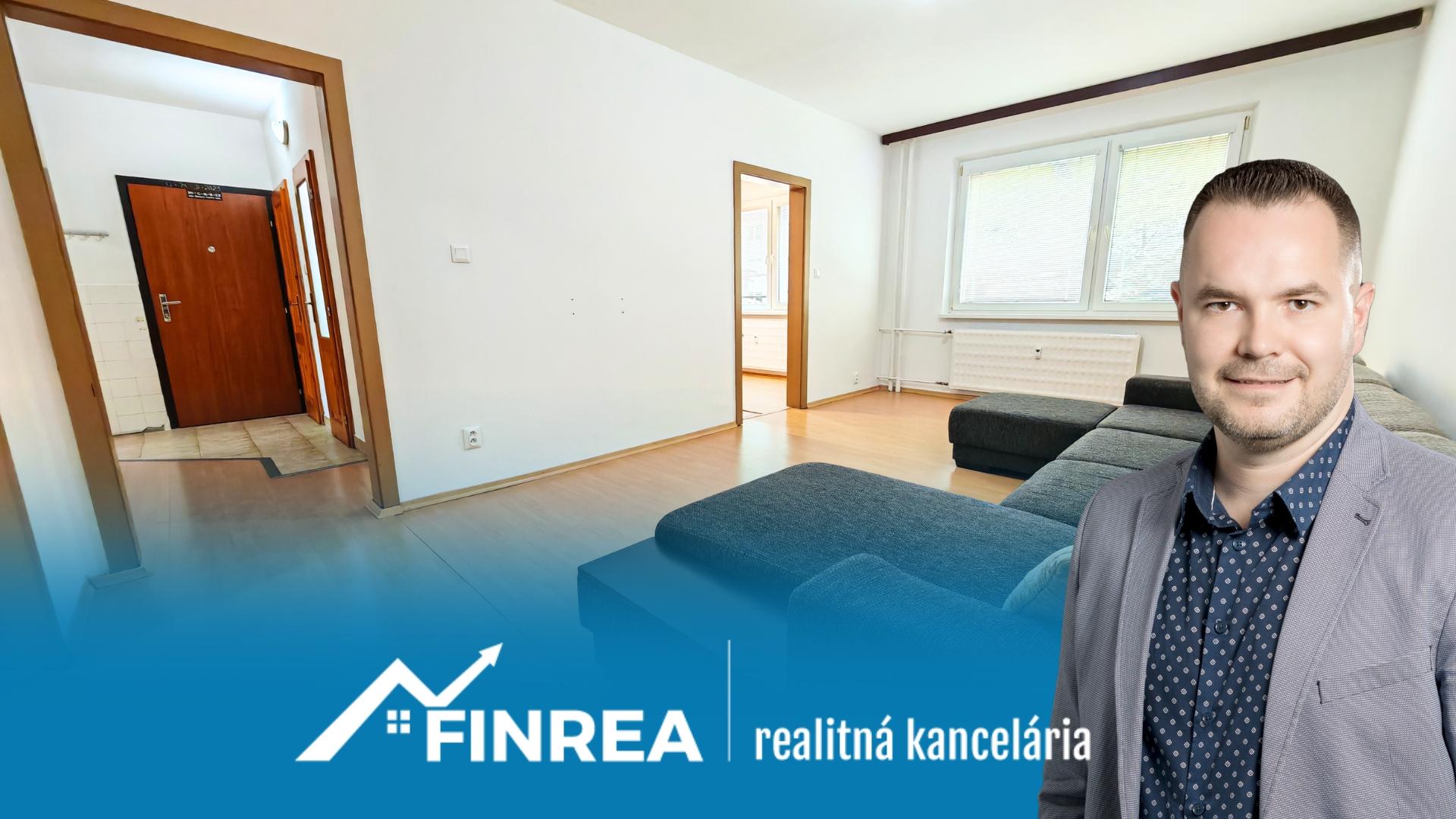 FINREA│Priestranný 4-izbový byt (88m2) s lódžiou – Nemocničná