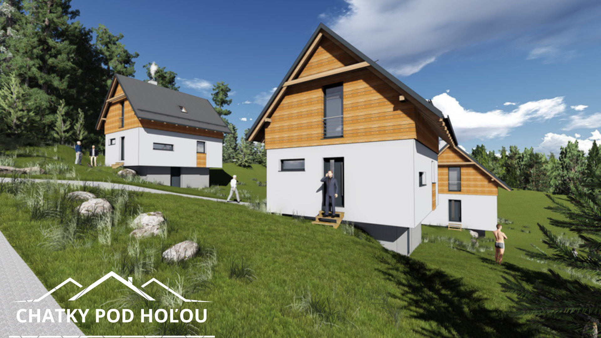 Chatky pod Hoľou – moderné bývanie v srdci Oravy