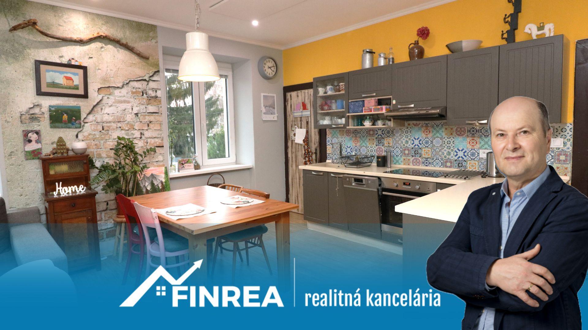 FINREA│Na predaj priestranný 3-izbový byt (85m²)  vo Vrútkach